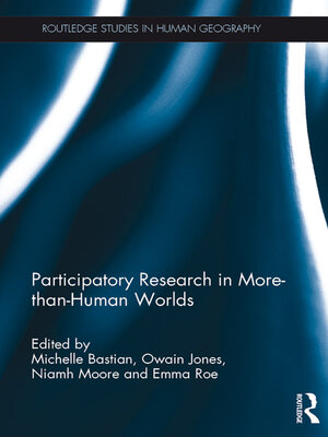 cover image of Participatory Research in More-than-Human Worlds